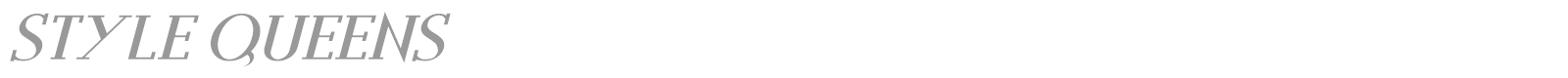Style Queens font preview